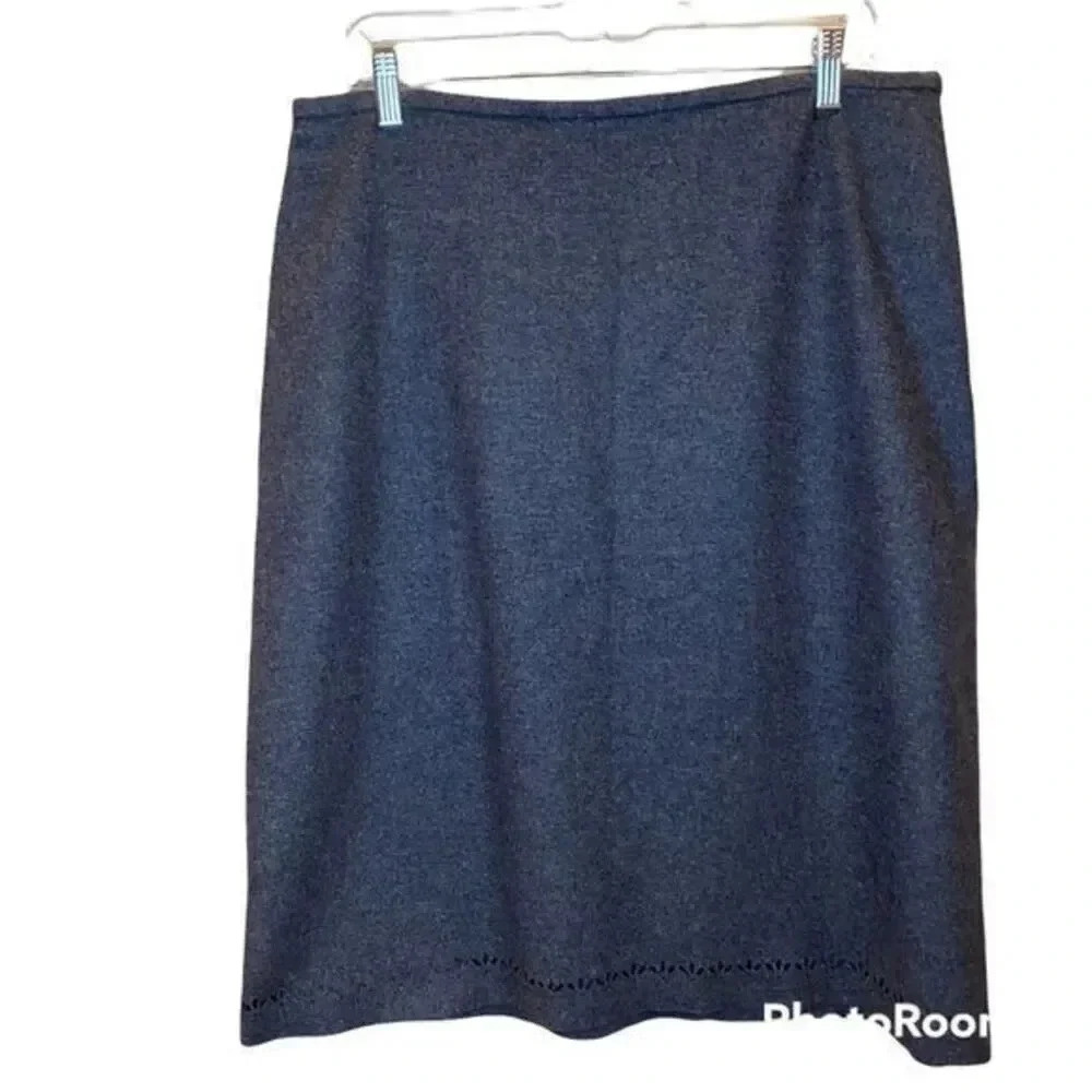 Gap midi flare winter skirt